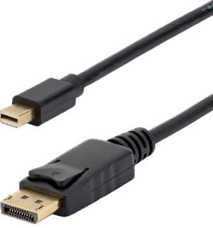 Ühenduskaabel mini Displayport (M) to Displayport (M) 4K, 1,8m