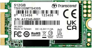 Kõvaketas Transcend M2 SSD 521GB 430S 2242