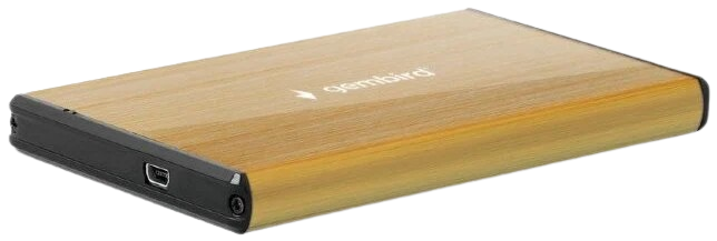 Väline kõvaketta ümbris Gembird USB 3.0 kuldne 2.5in