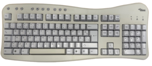 Juhtmega klaviatuur Fujitsu Siemens EST PS2