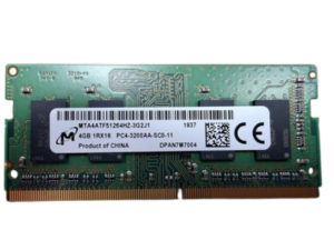 Sülearvuti mälu Micron 4GB DDR4 3200MHz
