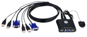 ATEN CS22U USB VGA KVM 2 seadet